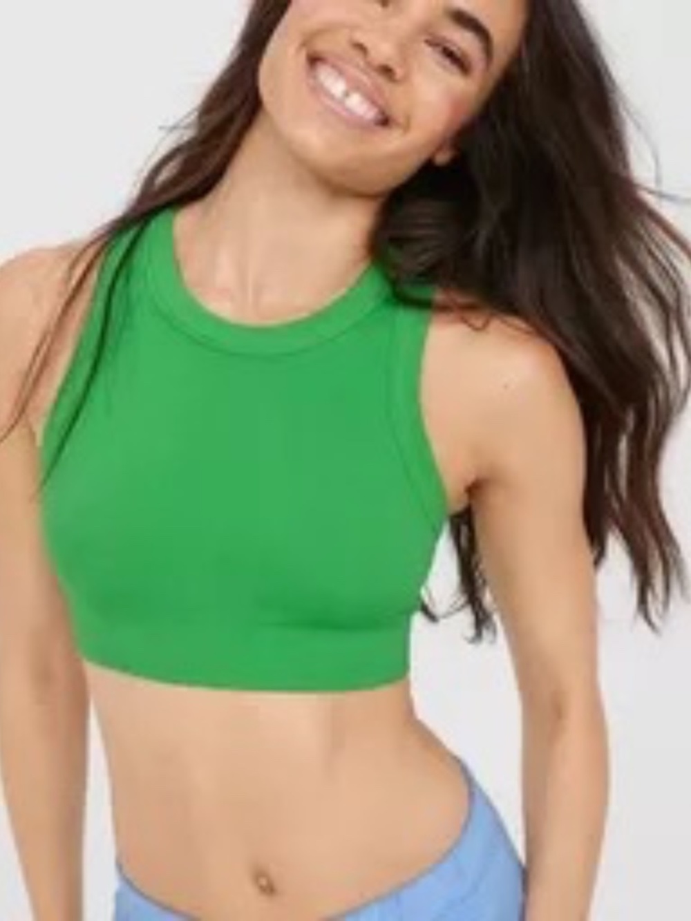 OFFLINE By Aerie Seamless High Neck Sports Bra